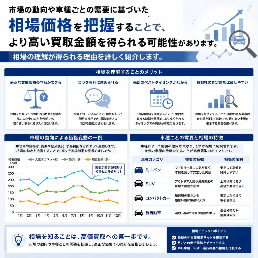 相場価格を知る重要性