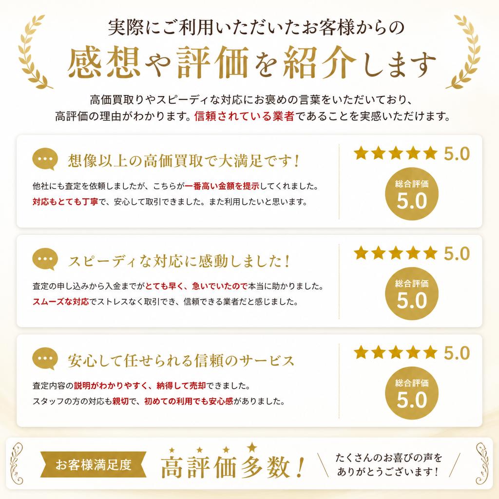 お客様の声をご紹介！