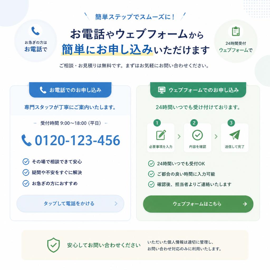 7. 今すぐ無料査定に申し込む！