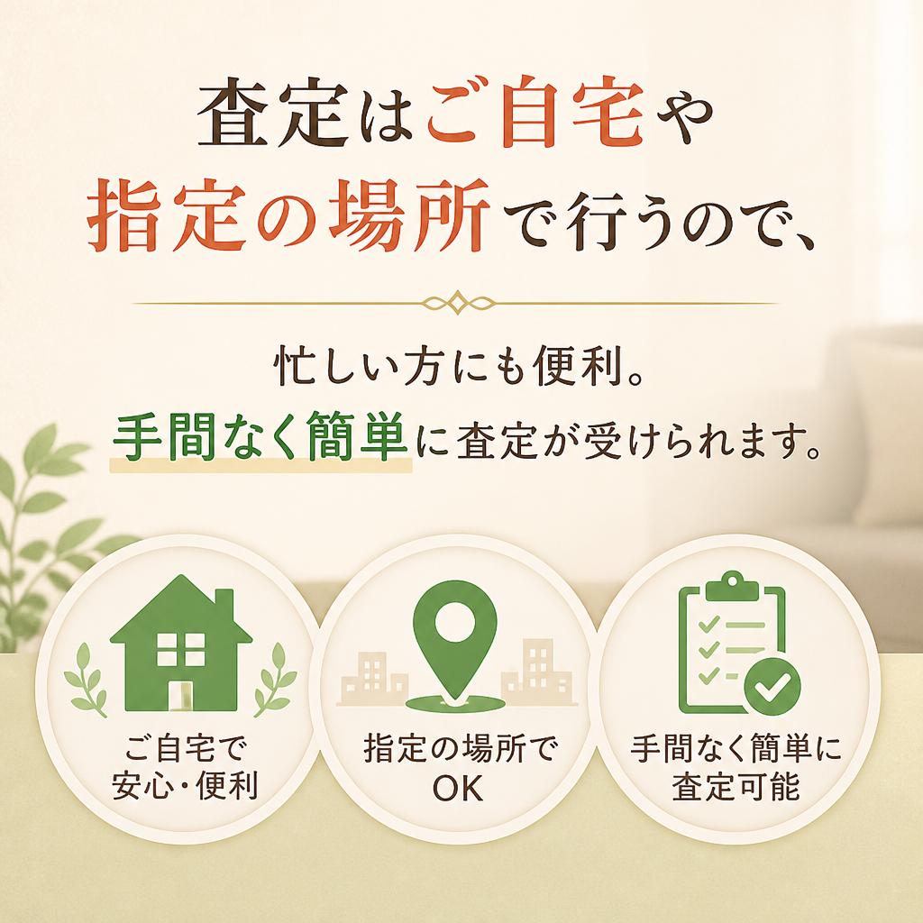4. 無料出張査定の魅力