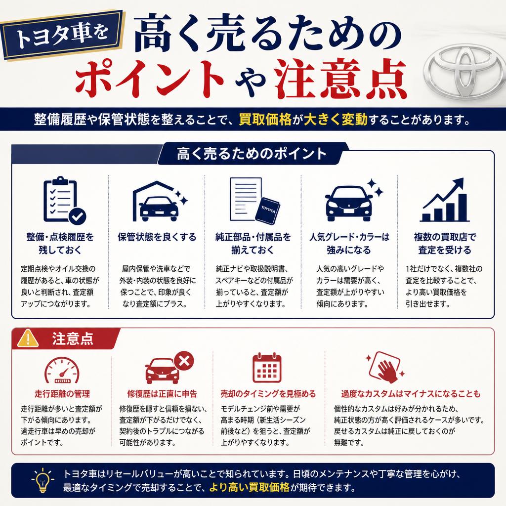 高く売るためのコツ