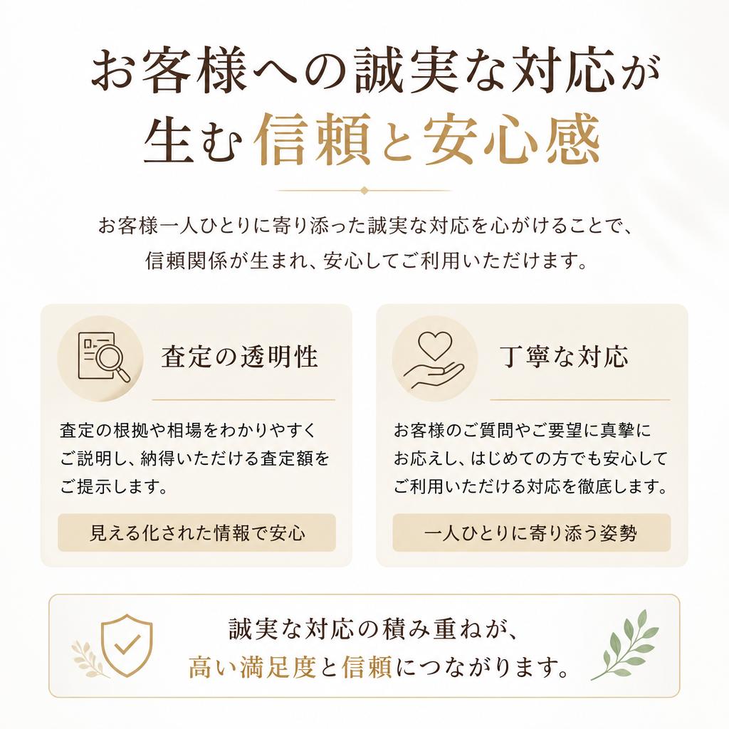 誠実な対応の重要性