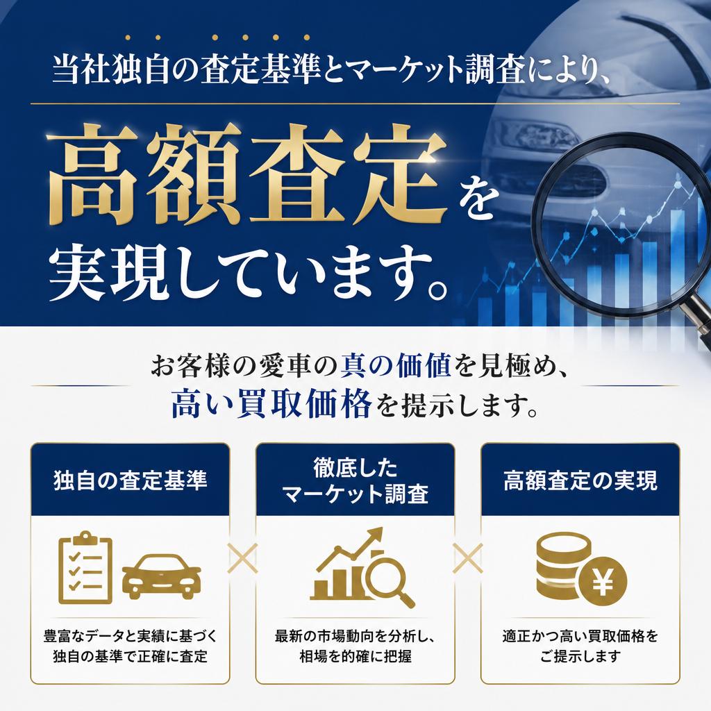 高額査定の秘密