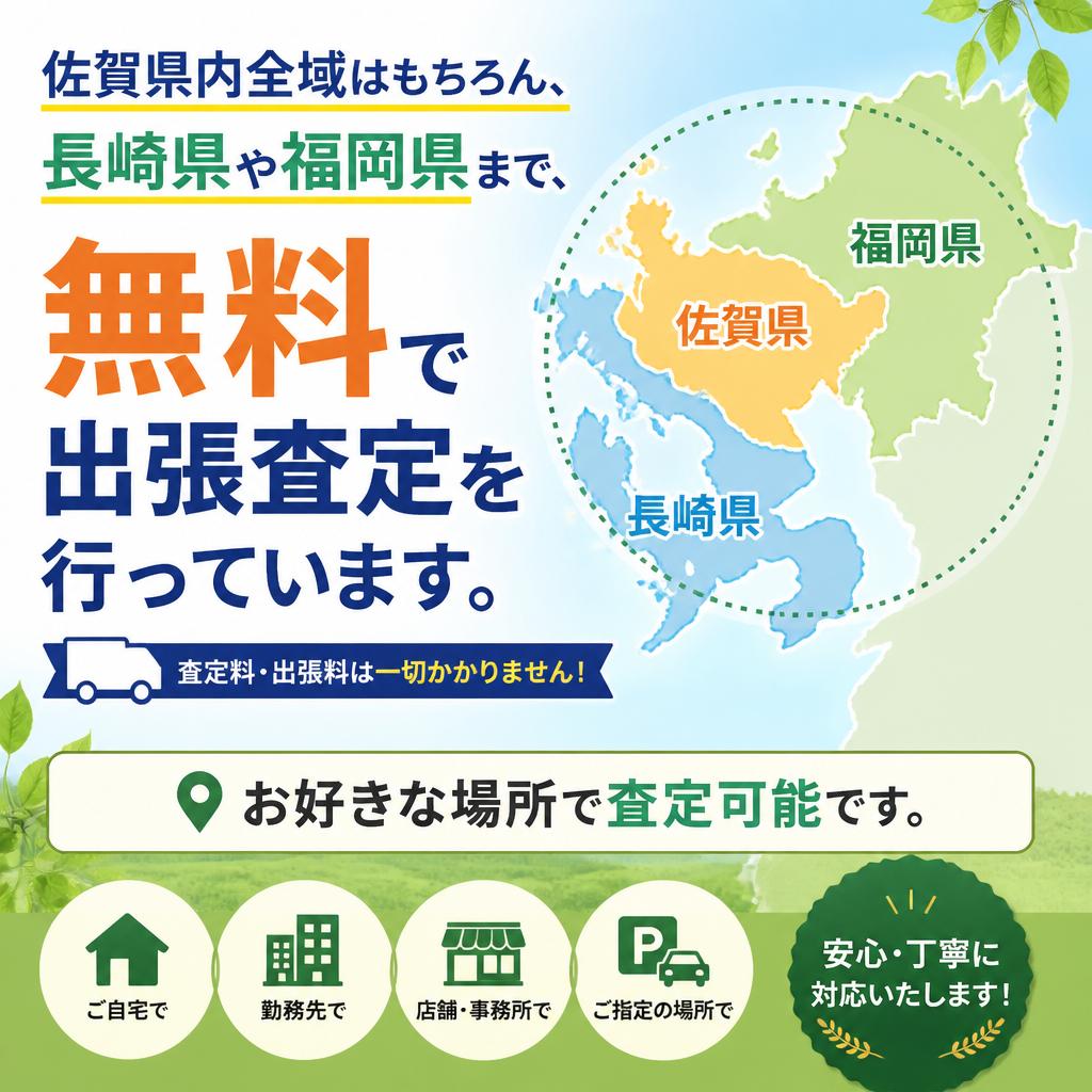 佐賀エリア全域に出張対応