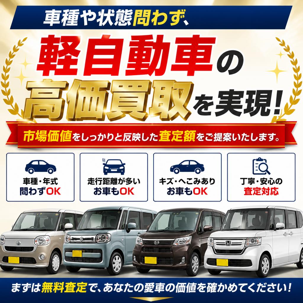軽自動車の高価買取
