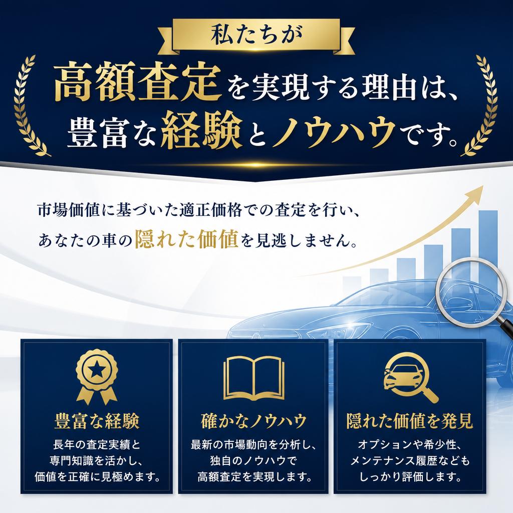 2. 高額査定の理由