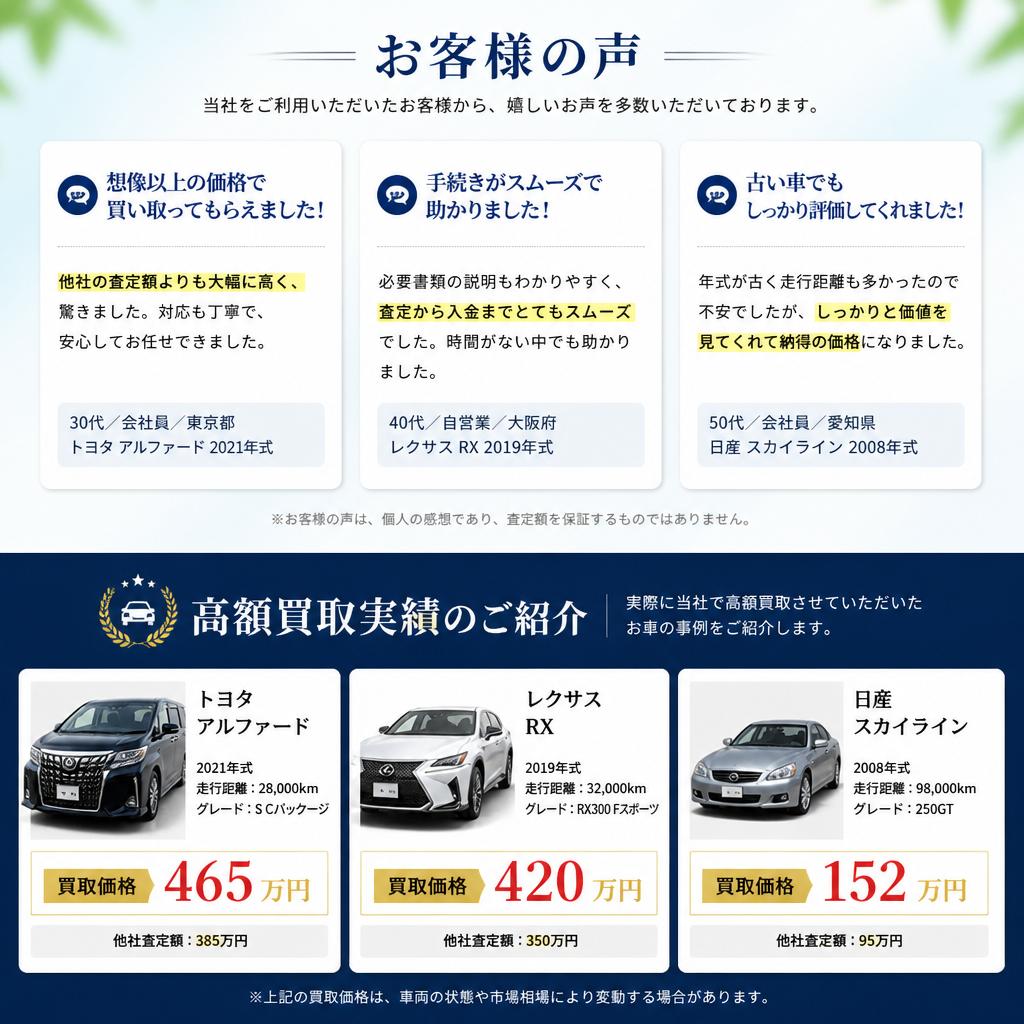 お客様の声