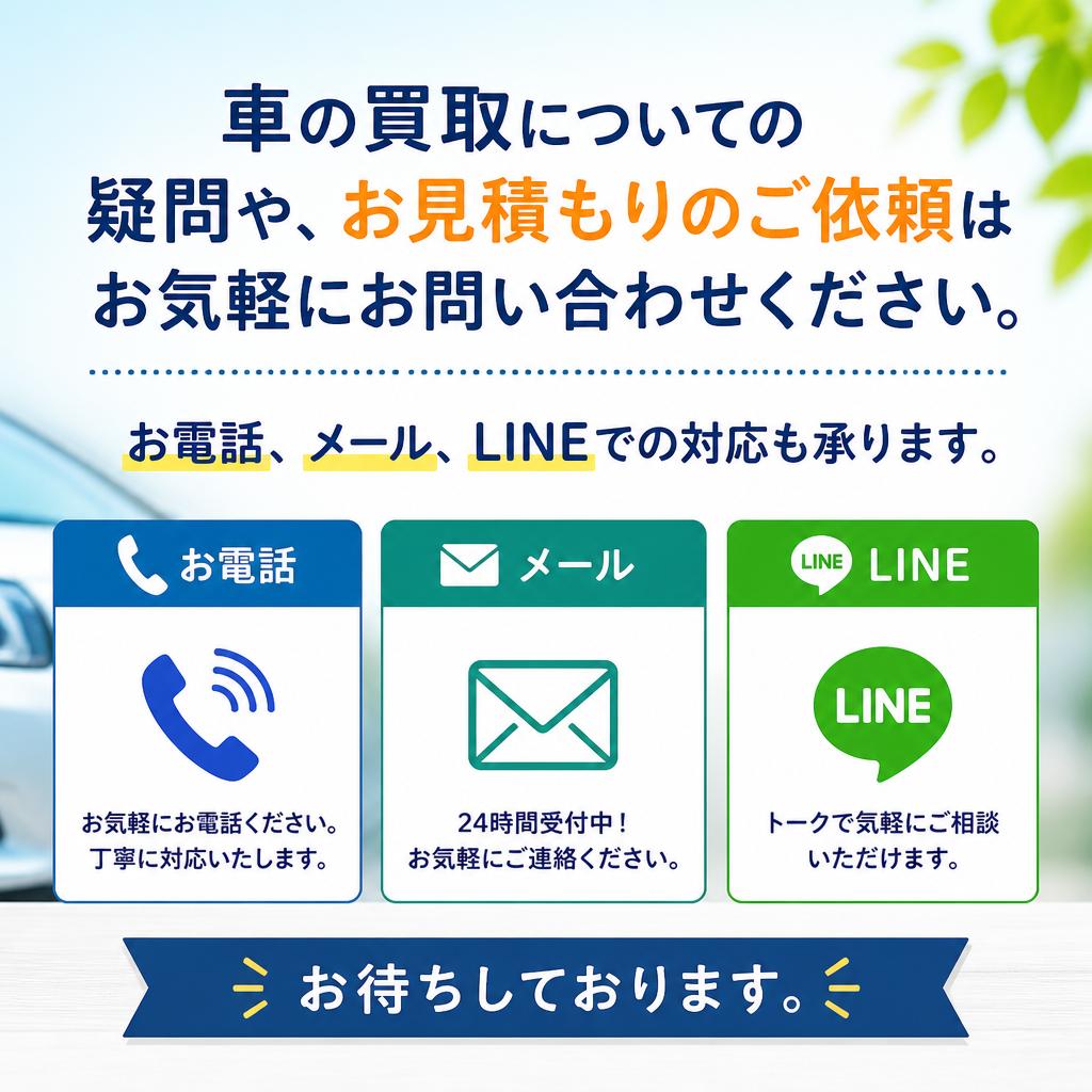 今すぐお問い合わせを！