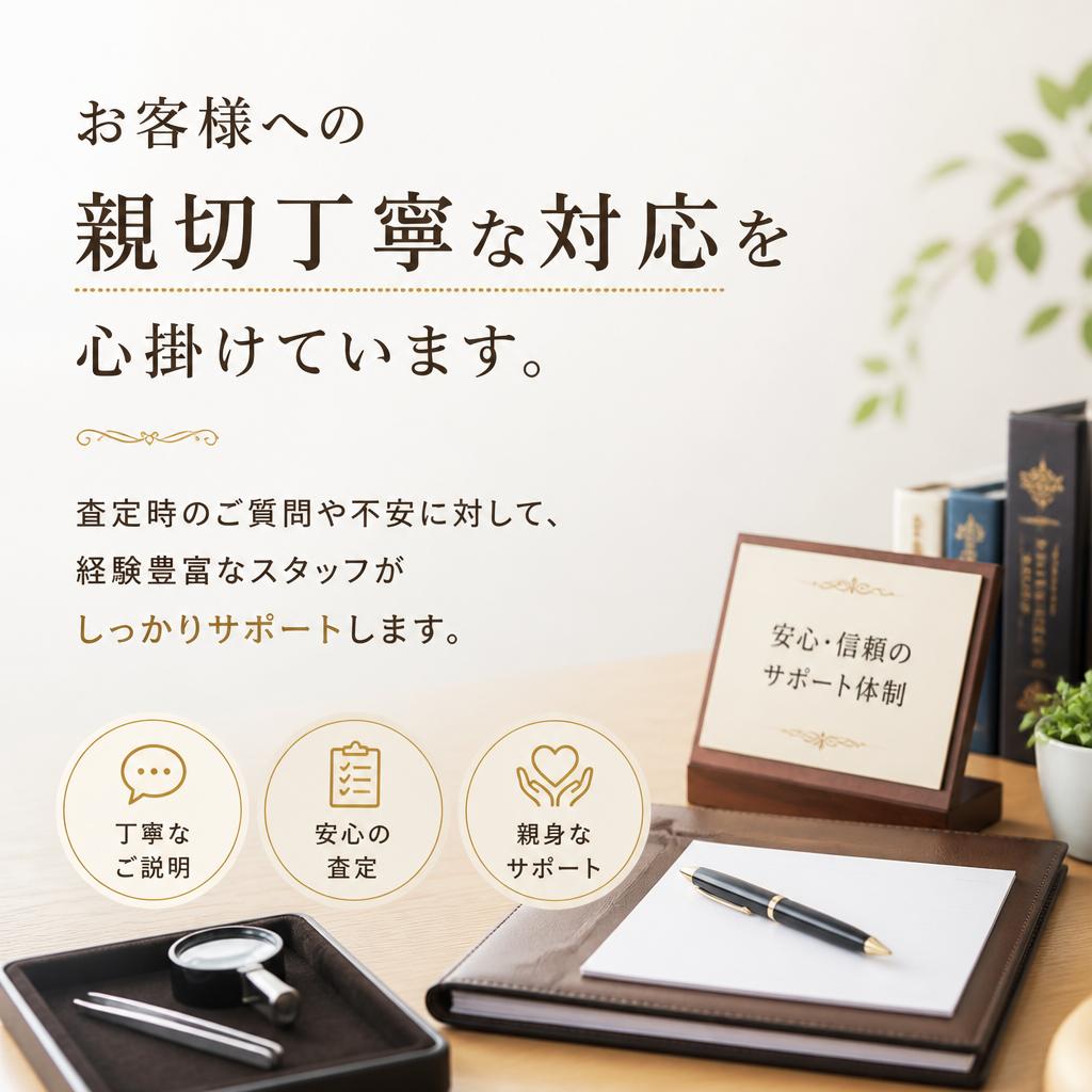 親切な対応