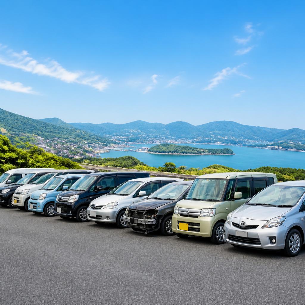 車検切れや動かない車も買取ります！佐世保市でのお車の買取はお任せ！
