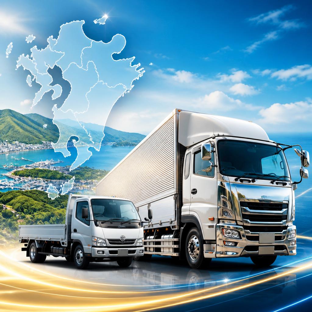九州エリアでトラック・商用車を高く売る秘訣！