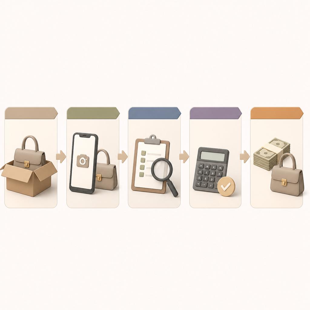 スムーズな買取の流れ