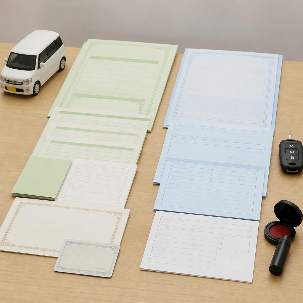 4. 必要となる書類一覧(軽自動車編)