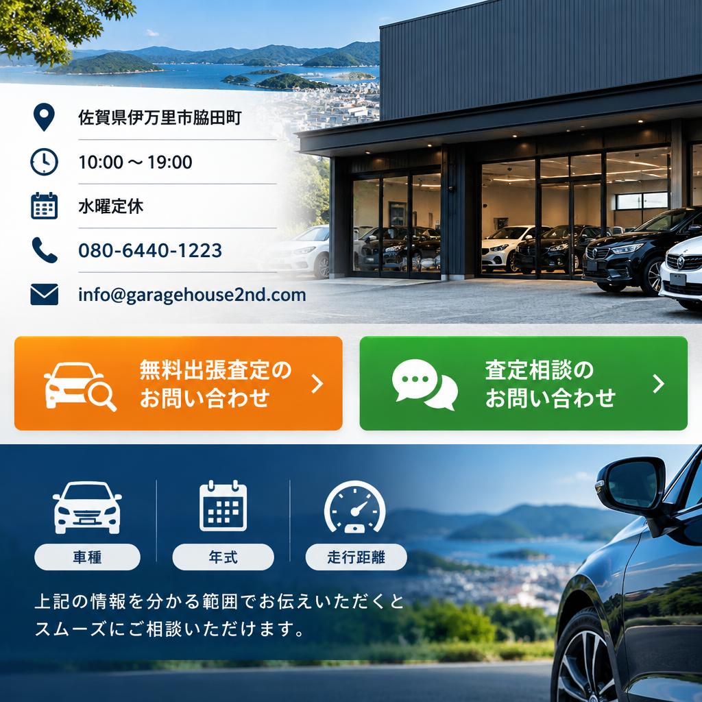 愛車の価値を、まずは無料査定で確かめてみませんか？